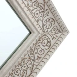 Ornate Floral Wall Mirror, 22x28 -Luxeframe Shop ornate floral wall mirror 22x28 3