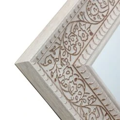 Ornate Floral Wall Mirror, 22x28 -Luxeframe Shop ornate floral wall mirror 22x28 4