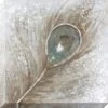 Peacock Feather Canvas Wall Art, 24" -Luxeframe Shop peacock feather canvas wall art 24