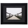 Pick & Mix 11x14 Black Matted To 8x10 Linear Wall Frame, Black -Luxeframe Shop pick mix 11x14 black matted to 8x10 linear wall frame black