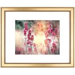 Pick & Mix 16x20 Matted To 11x14 Beaded Wall Frame, Gold