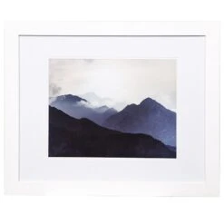 Pick & Mix 16x20 Matted To 11x14 Linear Wall Frame, White