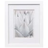 Pick & Mix 8x10 Matted To 5x7 Air Float Linear Wall Frame, White -Luxeframe Shop pick mix 8x10 matted to 5x7 air float linear wall frame white