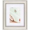 Pick & Mix 8x10 Matted To 5x7 Beaded Wall Frame, Silver -Luxeframe Shop pick mix 8x10 matted to 5x7 beaded wall frame silver