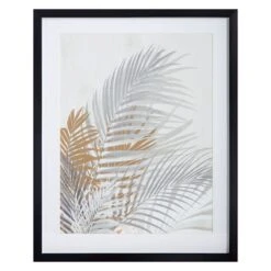 Providence Glass Framed Palms Wall Art,16x20