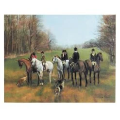 Providence Hunting Canvas Wall Art, 28x22