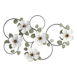 Providence Metal Floral Wall Art, 38x24