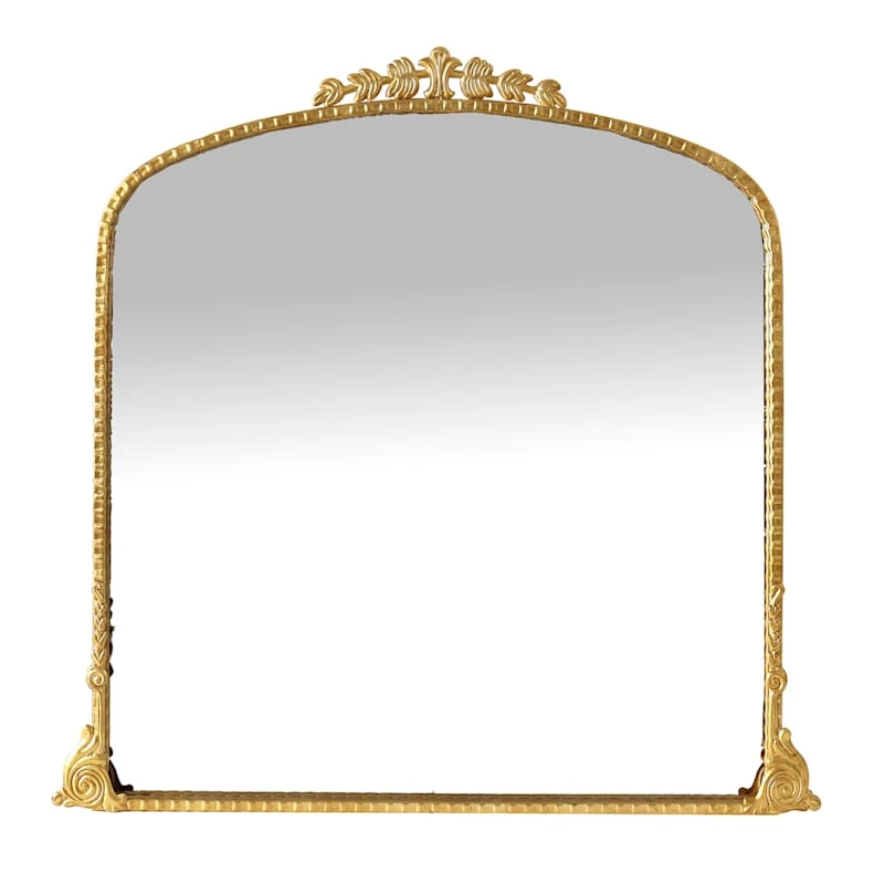 Providence Ornate Gold Metal Wall Mirror, 39x39 1 Providence Ornate Gold Metal Wall Mirror, 39x39