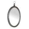 Providence Silver Oval Wall Mirror, 12x24 -Luxeframe Shop providence silver oval wall mirror 12x24 1