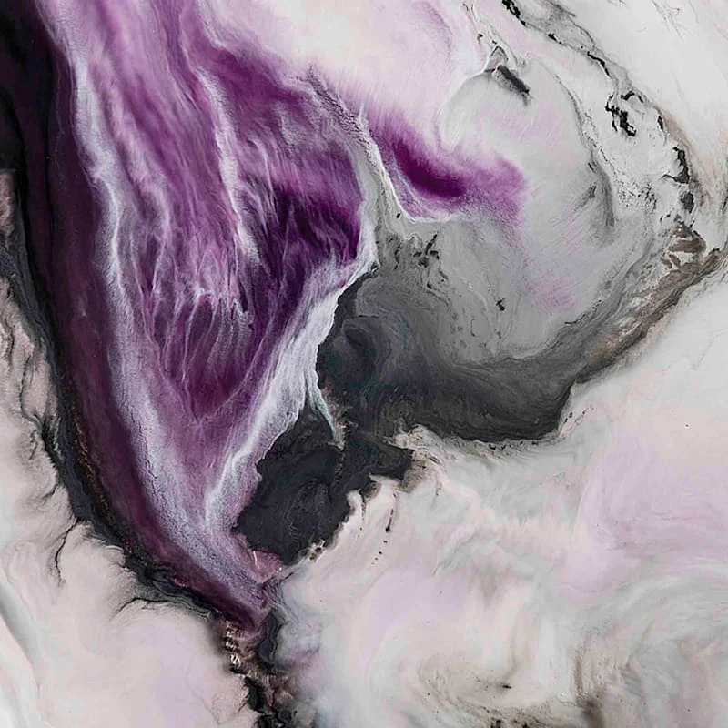 Purple Storm Canvas Wall Art, 24x36 2 Purple Storm Canvas Wall Art, 24x36 - Image 2