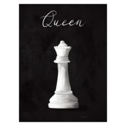 Queen Canvas Wall Art, 12x16