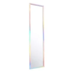 Rainbow Framed Over The Door Mirror, 14x50 -Luxeframe Shop rainbow framed over the door mirror 14x50 4