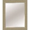 Rectangle Solid Wood Quad Beads Champagne Wall Mirror, 36x46 3 Rectangle Solid Wood Quad Beads Champagne Wall Mirror, 36x46 -Luxeframe Shop rectangle solid wood quad beads champagne wall mirror 36x46 1