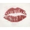 Red Lips Glittered Canvas Wall Art, 20x16 -Luxeframe Shop red lips glittered canvas wall art 20x16 1