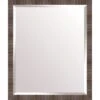 Ribbed Bronze Wall Mirror, 21x25 -Luxeframe Shop ribbed bronze wall mirror 21x25 1