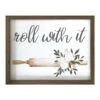 Roll With It Kitchen Wall Art, 14x11 -Luxeframe Shop roll with it kitchen wall art 14x11 1