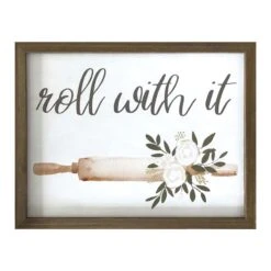 Roll With It Kitchen Wall Art, 14x11
