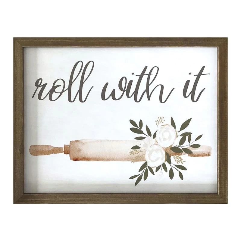 Roll With It Kitchen Wall Art, 14x11 1 Roll With It Kitchen Wall Art, 14x11
