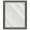 Sable Grey Wall Mirror, 19x24 3 Sable Grey Wall Mirror, 19x24 -Luxeframe Shop sable grey wall mirror 19x24 1