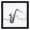 Saxophone Wall Art, 12" -Luxeframe Shop saxophone wall art 12