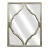 Silver Faux Wood Framed Wall Mirror, 30x40 -Luxeframe Shop silver faux wood framed wall mirror 30x40 1