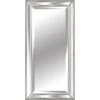 Silver Framed Mirror On Mirror, 33x69 -Luxeframe Shop silver framed mirror on mirror 33x69 1