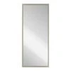 Silver Thin Framed Leaner Mirror, 24x58 -Luxeframe Shop silver thin framed leaner mirror 24x58 1