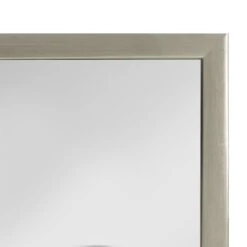 Silver Thin Framed Leaner Mirror, 24x58 -Luxeframe Shop silver thin framed leaner mirror 24x58 3