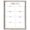 Silver Things To Do Dry Erase On Glass Organizational Wall Frame, 18x24 5 Silver Things To Do Dry Erase On Glass Organizational Wall Frame, 18x24 -Luxeframe Shop silver things to do dry erase on glass organizational wall frame 18x24 1