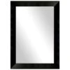 Skylar Black Wall Mirror, 30x35