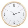 Small Wooden Wall Clock, 24" -Luxeframe Shop small wooden wall clock 24