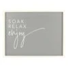 Soak Bath Wall Art, 16x12 -Luxeframe Shop soak bath wall art 16x12 1