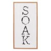 Soak Bathroom Wall Art, 12x24 2 Soak Bathroom Wall Art, 12x24 -Luxeframe Shop soak bathroom wall art 12x24 1