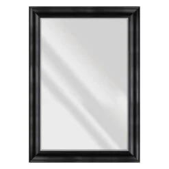 Sophia Black Wall Mirror, 31x43