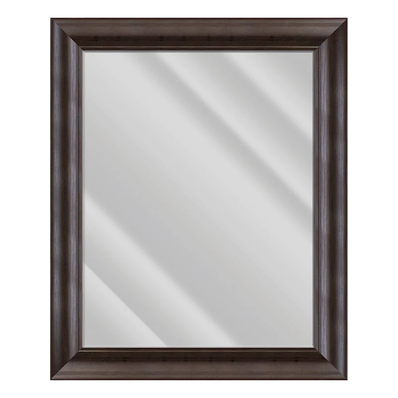 Sophia Mocha Wall Mirror, 29x35 1 Sophia Mocha Wall Mirror, 29x35