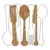Spoon Fork Knife Wall Decor, 16" -Luxeframe Shop spoon fork knife wall decor 16
