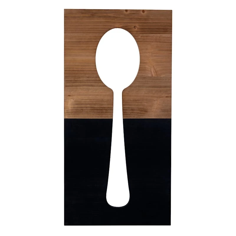 Spoon Kitchen Wall Art, 12x24 1 Spoon Kitchen Wall Art, 12x24