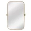 Studio Metal Gold Wall Mirror, 24x34 -Luxeframe Shop studio metal gold wall mirror 24x34 1