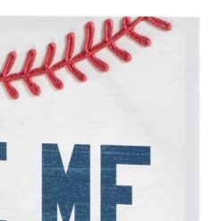 Take Me Out To Ball Game Baseball Canvas Wall Art, 14" -Luxeframe Shop take me out to ball game baseball canvas wall art 14 6