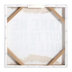 Take Me Out To Ball Game Baseball Canvas Wall Art, 14" -Luxeframe Shop take me out to ball game baseball canvas wall art 14 7