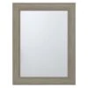 Tan Framed Wall Mirror, 22x28 -Luxeframe Shop tan framed wall mirror 22x28 1
