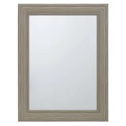 Tan Framed Wall Mirror, 22x28