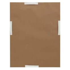 Tan Framed Wall Mirror, 22x28 -Luxeframe Shop tan framed wall mirror 22x28 4