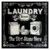The Dirt Stops Here Canvas Wall Art, 16" -Luxeframe Shop the dirt stops here canvas wall art 16