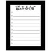 The To Do List Dry Erase Memo Board, 10x13 -Luxeframe Shop the to do list dry erase memo board 10x13 1