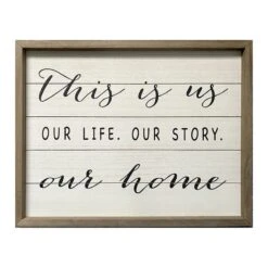 This Is Us Wall Sign, 16x20