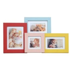 Tiny Dreamers Multicolored Collage Photo Frame, 9x17
