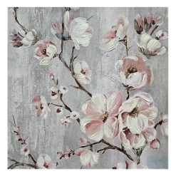 Tracey Boyd 2-Piece Cherry Blossoms Canvas Wall Art, 40x20 -Luxeframe Shop tracey boyd 2 piece cherry blossoms canvas wall art 40x20 3