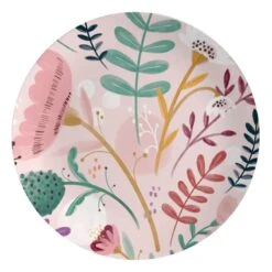 Tracey Boyd 3-Piece Pink Decorative Plate Set, 12" -Luxeframe Shop tracey boyd 3 piece pink decorative plate set 12 4