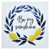 Tracey Boyd Be My Sunshine Canvas Wall Art, 12" -Luxeframe Shop tracey boyd be my sunshine canvas wall art 12